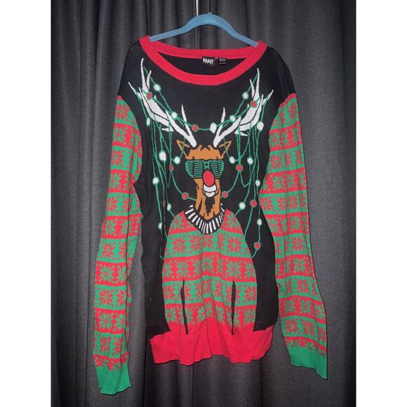 Ugly Christmas Sweater Xmas Size XXL - Picture 1 of 3